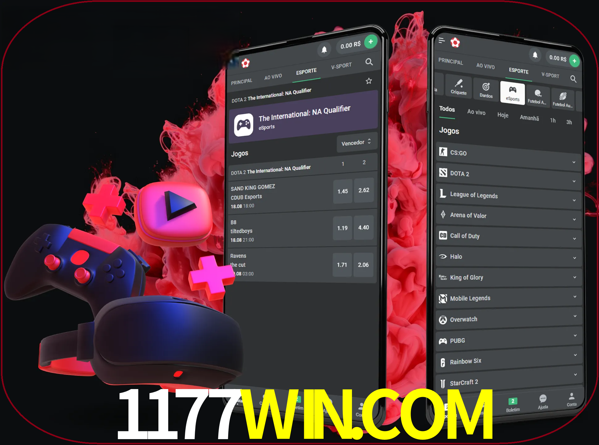 Para ter a aplicação móvel 1177win no seu smartphone, basta descarregar o ficheiro apk e seguir as instruções.