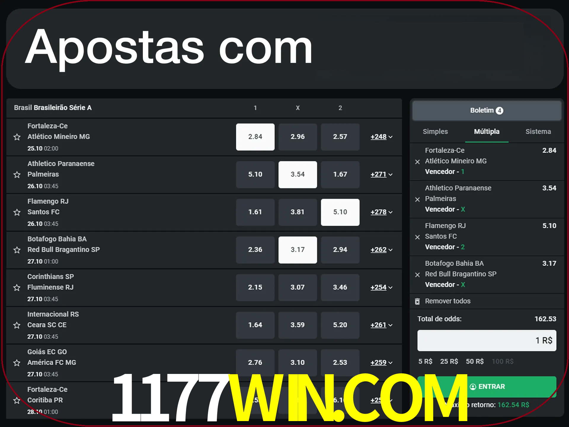 Aposte em vários diciplines com LeonBet.