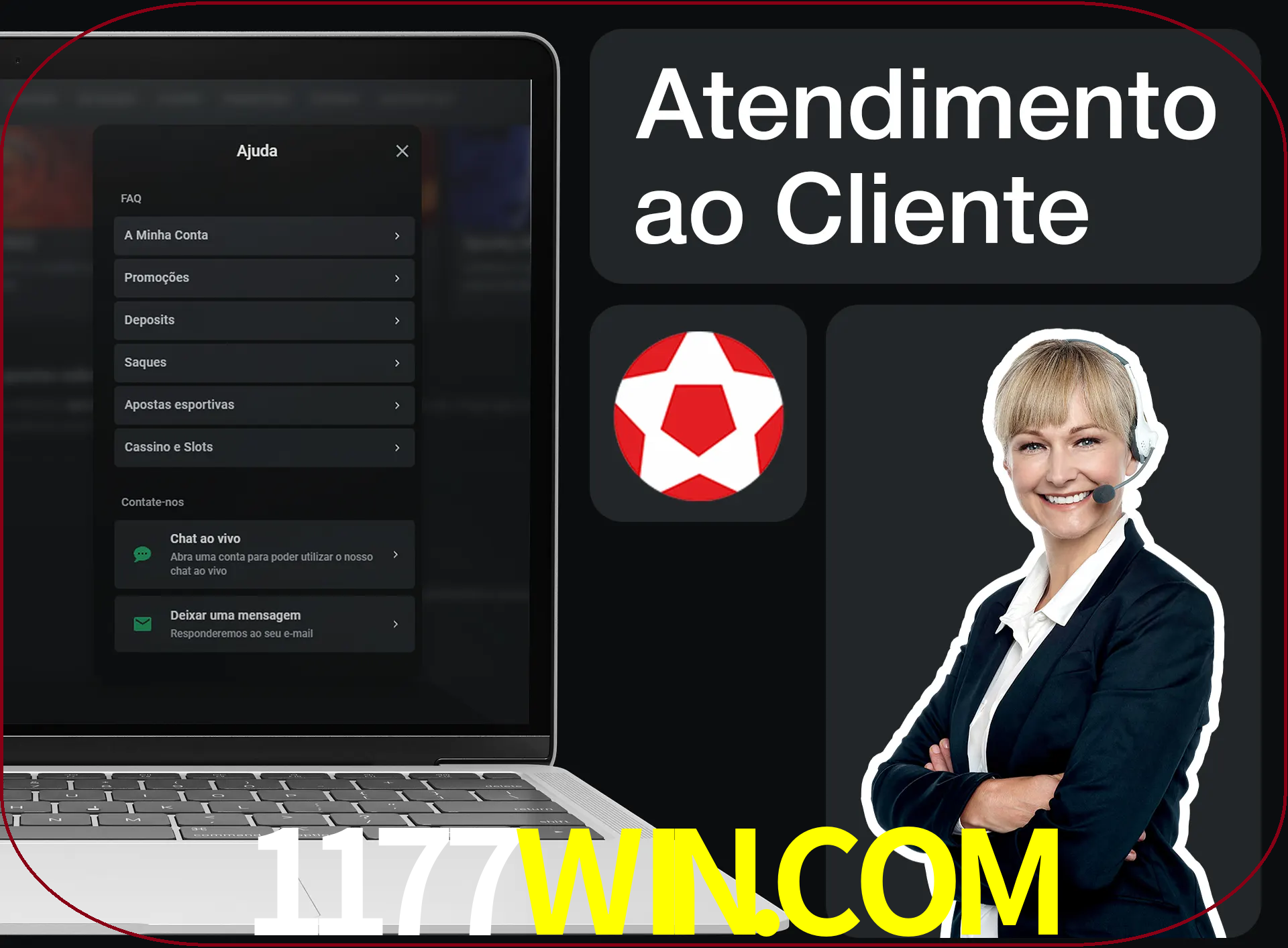 Você pode pedir nosso apoio para ajudar.